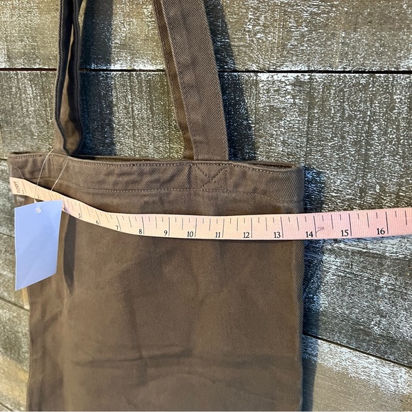 Brandy Melville light brown tote bag - Picture 2 of 4